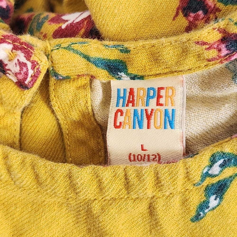 Junior Girls Lot 8 Tops Pants Size L 10/12 Zara Harper Canyon Floral‎ Stripes - Picture 3 of 5